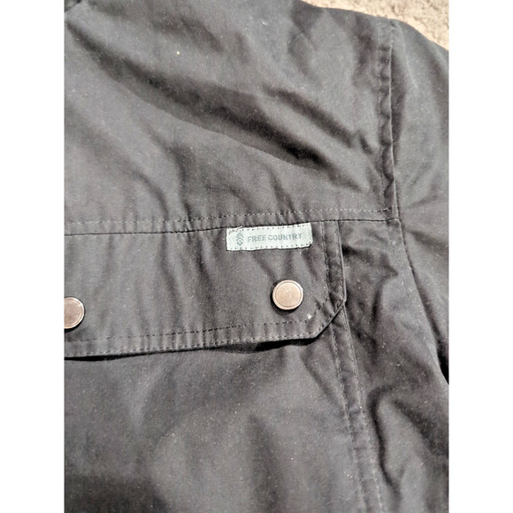 Free Country Men's Black Soft Shell Jacket Size Large MSRP $100 - Picture 2 of 4